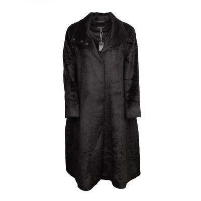 Eileen Fisher XL Black Fur Coat