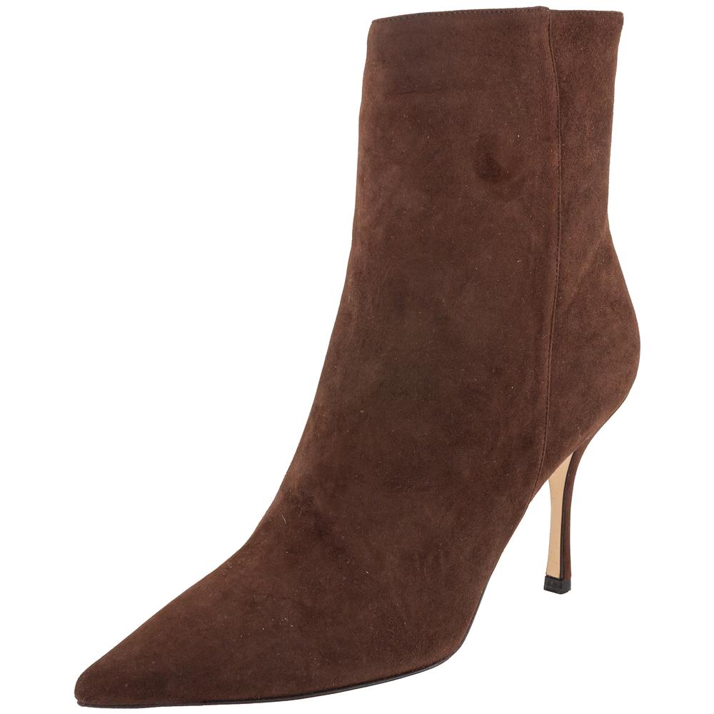 Jimmy Choo Size 39.5 Brown Suede Boots
