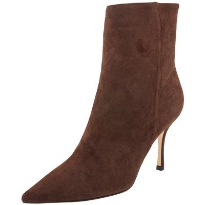 Jimmy Choo Size 39.5 Brown Suede Boots