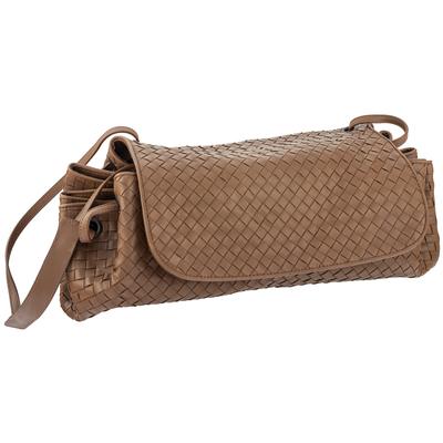 Bottega Veneta Brown Woven Handbag