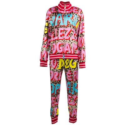 Dolce & Gabbana Size 48 Multicolor Leopard Print Set