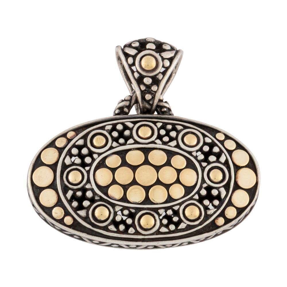 John Hardy 2- Tone Jaisalmer Pendant