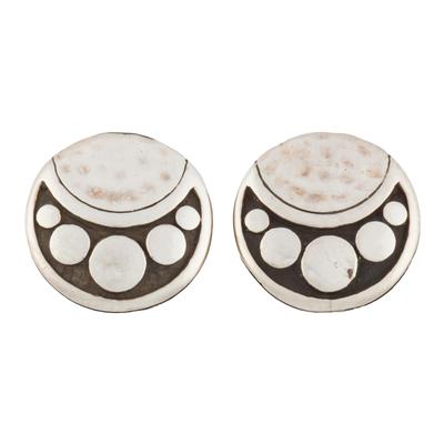 John Hardy Sterling Silver Dot Earrings