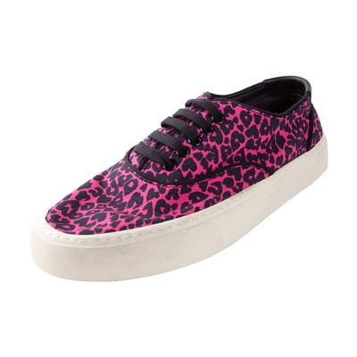 Saint Laurent Pink Leopard Sneakers 