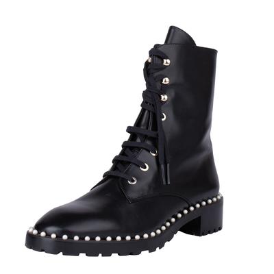 Stuart Weitzman Size 7 Black Leather Boots