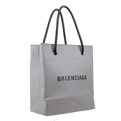 Balenciaga Grey Mini Tote Crossbody