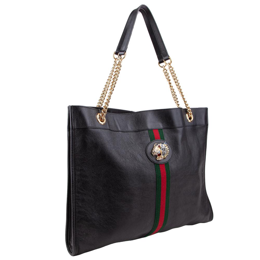 Gucci Black Raja Tote