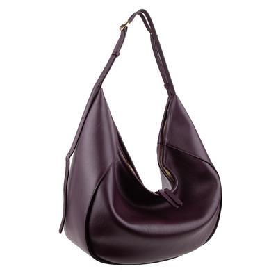 Wandler Deep Purple Leather Handbag