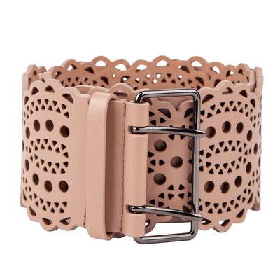 Alaia Tan Large Belt