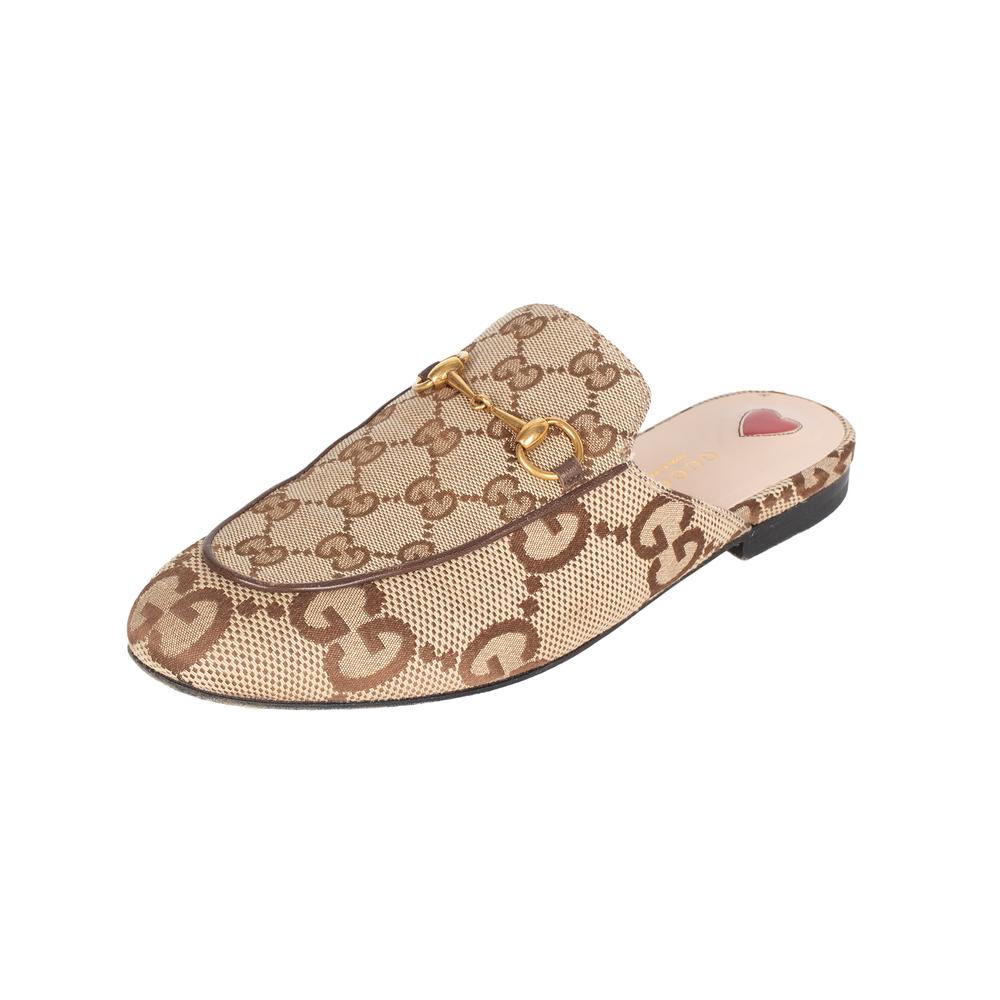 Gucci Princetown Size 38.5 Loafer Mules