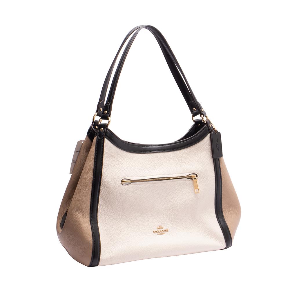 Coach Brown And White Tote