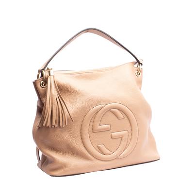 Gucci Tan Soho Hobo Tote