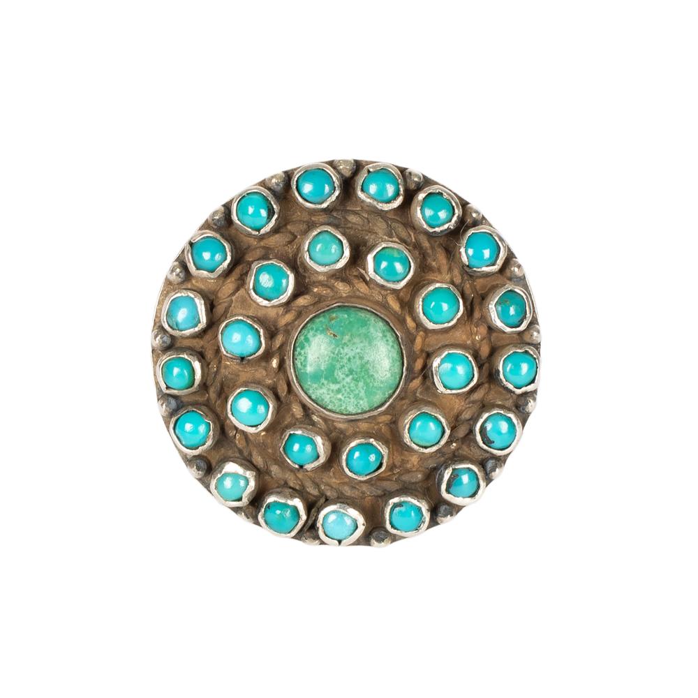 Turquoise Satellite Size 6 Ring