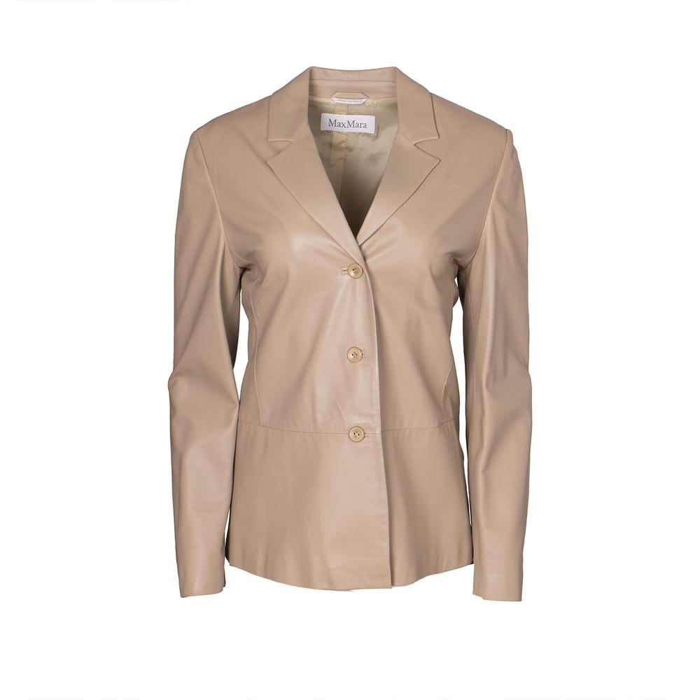 Max Mara Size 8 Nude Blazer
