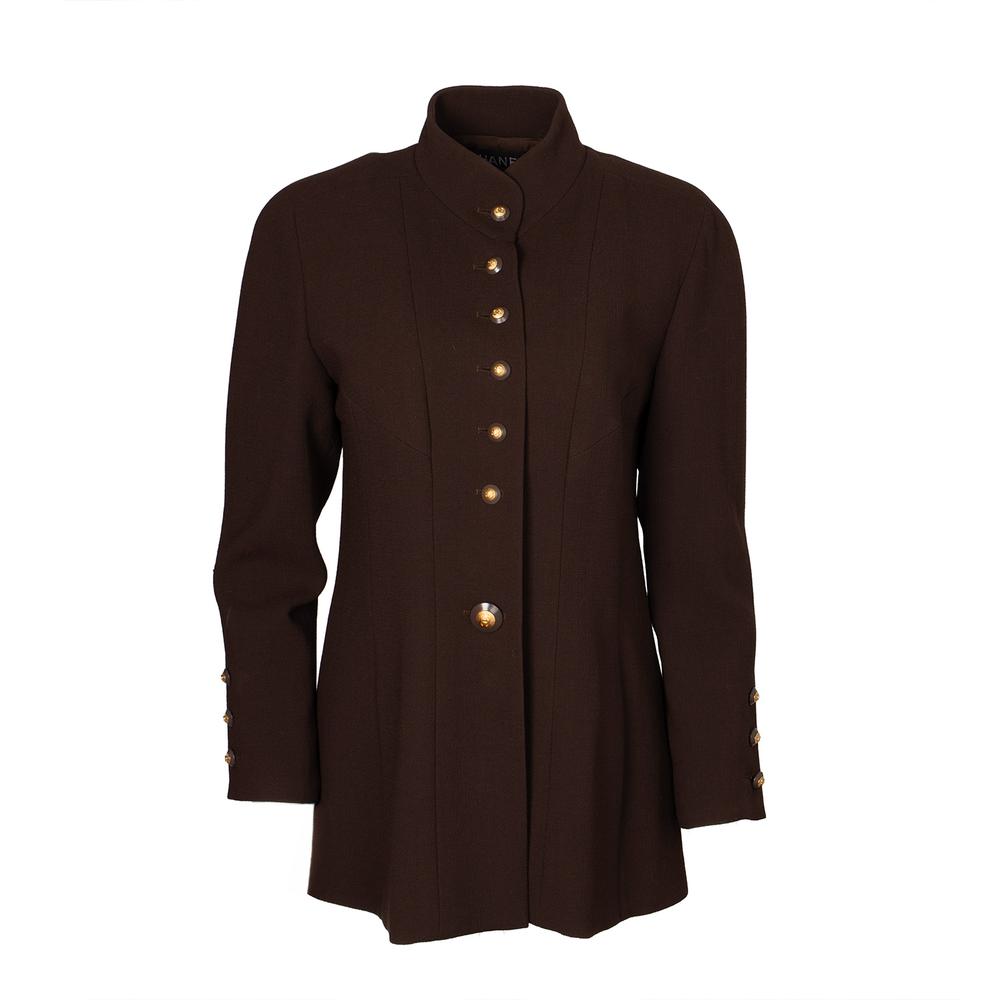 Vintage Mandarin Collar Chanel Blazer