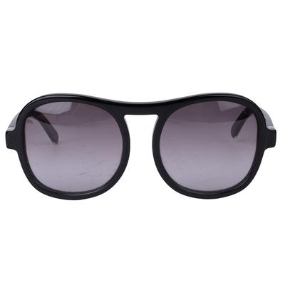 Chloe Black Round Sunglasses