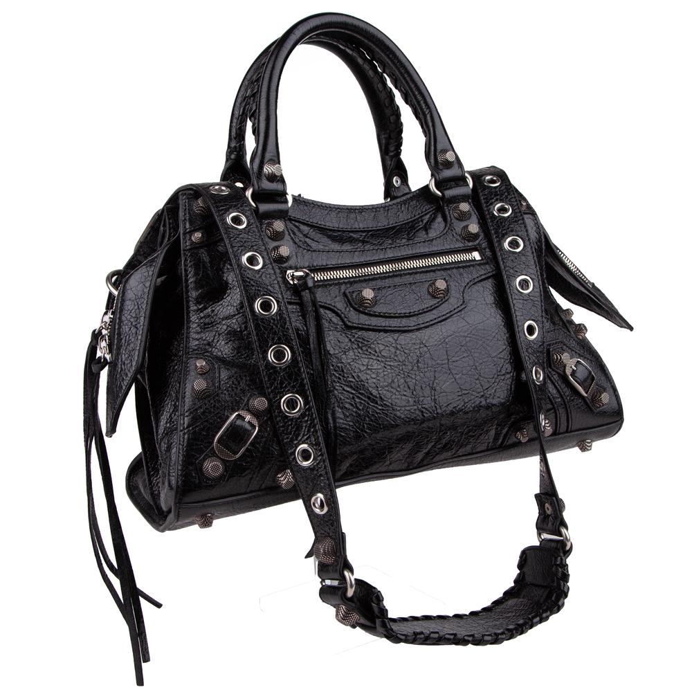 Balenciaga Black Neo Cagole City Bag