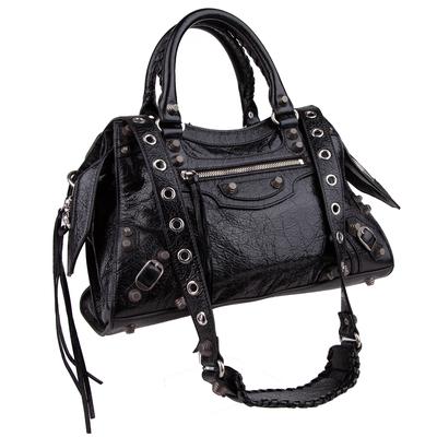 Balenciaga Black Neo Cagole City Bag