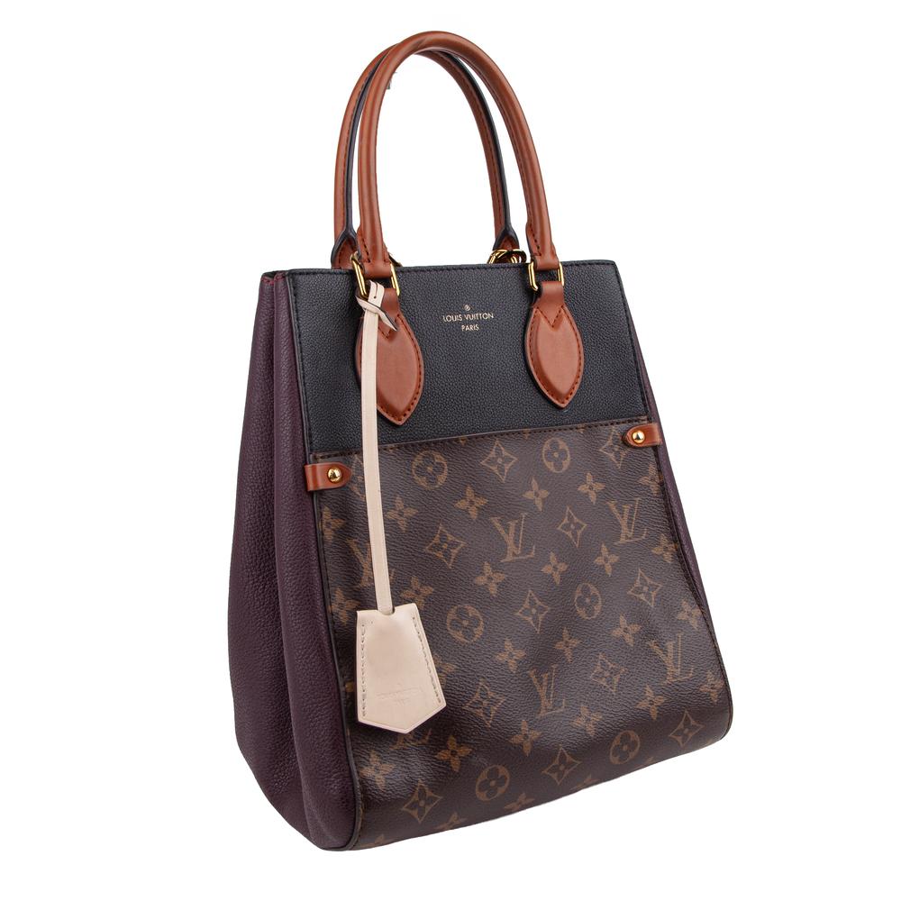 Louis Vuitton Brown Monogram Fold Tote