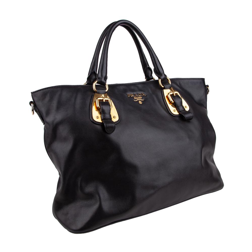 Prada Black Leather Handbag