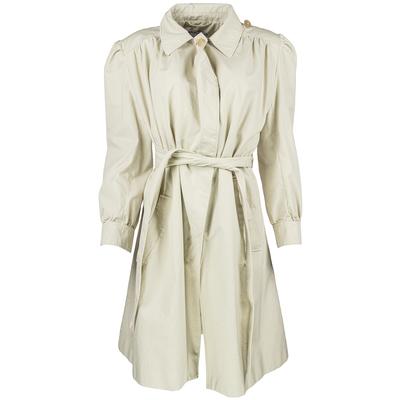 Balenciaga Size 42 Khaki Trench Coat