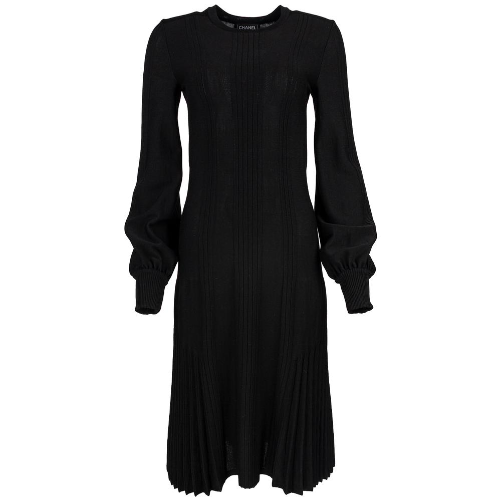 Chanel Size 36 Black Short Dress