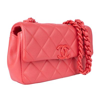 Chanel Pink Crossbody Flap