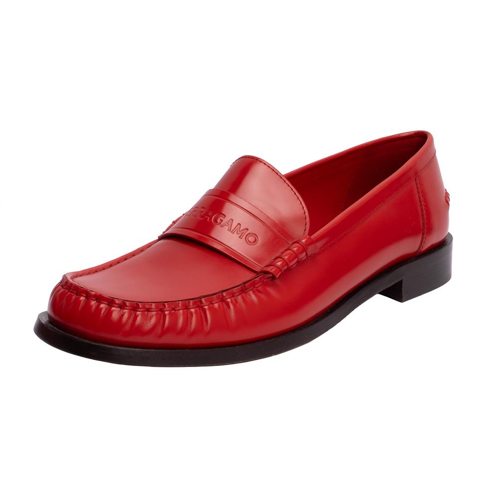 Salvatore Ferragamo Size 9.5 Red Shoes