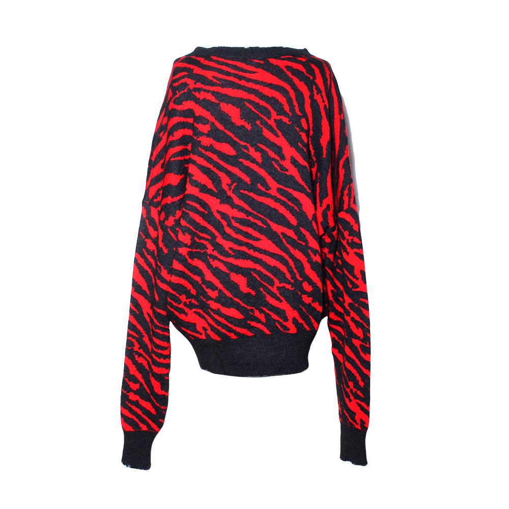  Ben Taverniti Size Xs Zebra Print Sweater