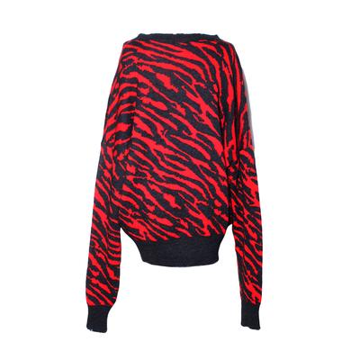 Ben Taverniti Size XS Zebra Print Sweater