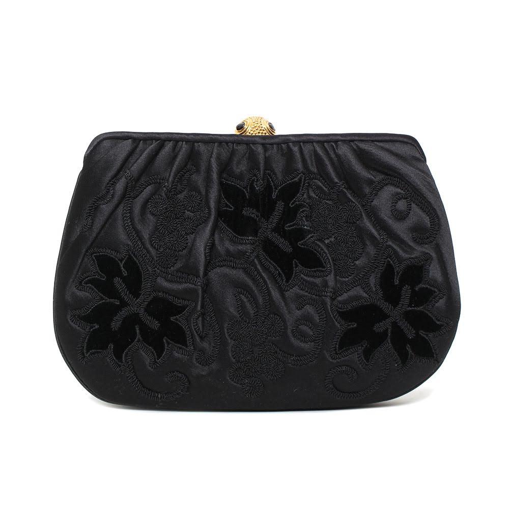  Judith Leiber Embroidered Clutch