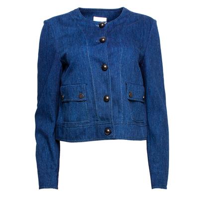 New Akris Size 8 Blue Denim Jacket
