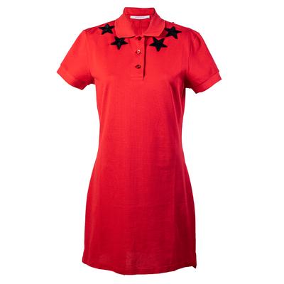 Givenchy Paris Size 42 Red Short Sleeve Dress