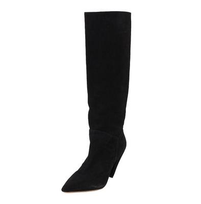Black Suede Size 8.5 Studio Boots