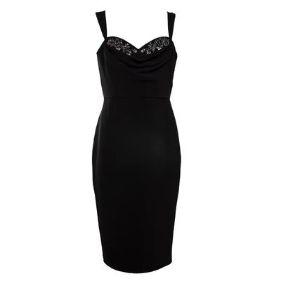 Marchesa Size 6 Black Notte Dress