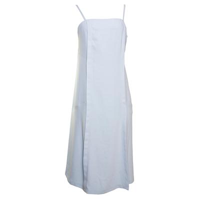 Pfeiffer Size Med Blue Riff Midi Split Dress