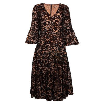 New Michael Kors Size 12 2019 Collection Black Lace Dress