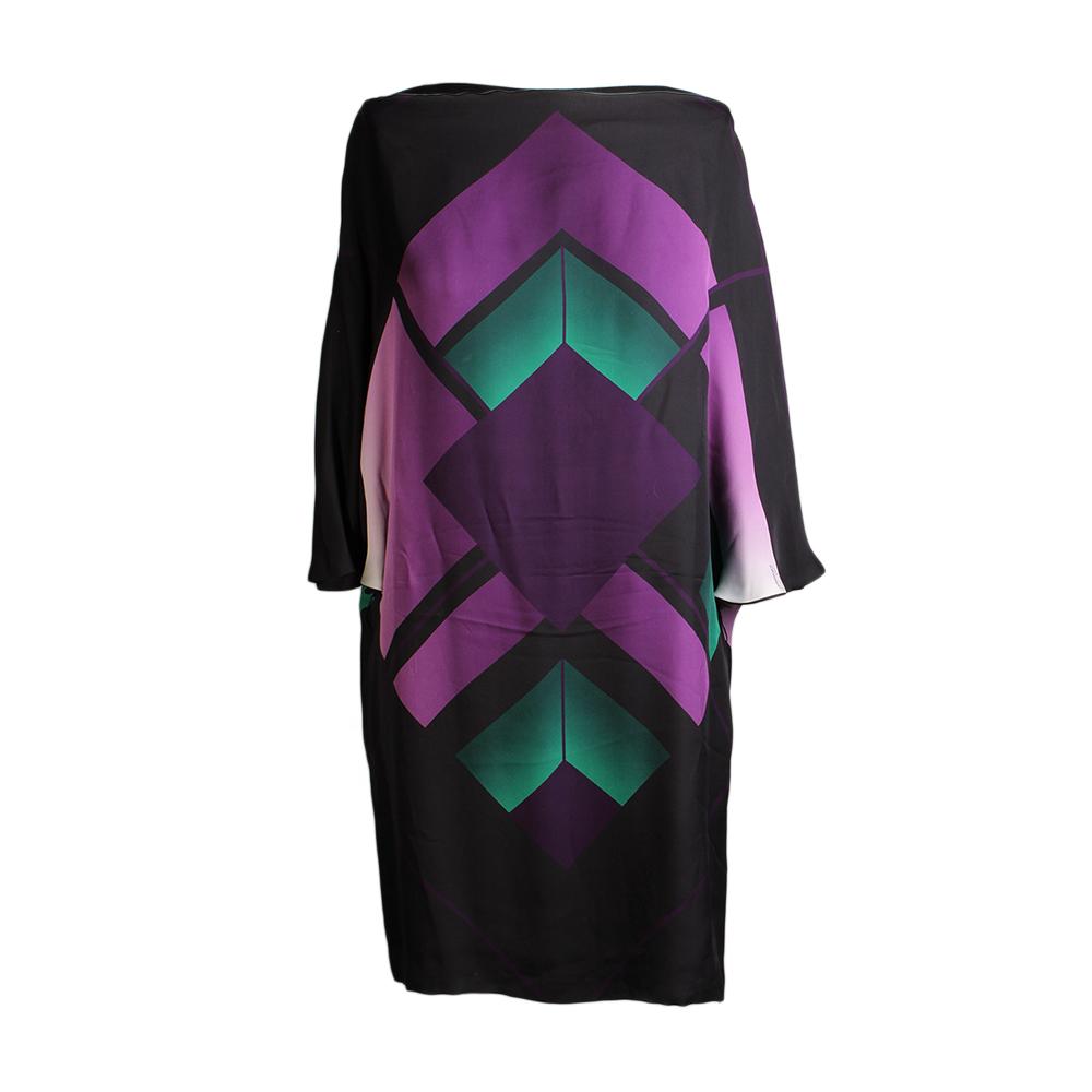  Gucci Size 38 Geometric Print Short Dress