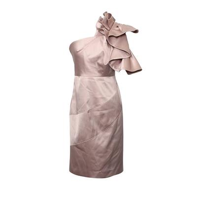 New Karen Millen Size XS Taupe Dress