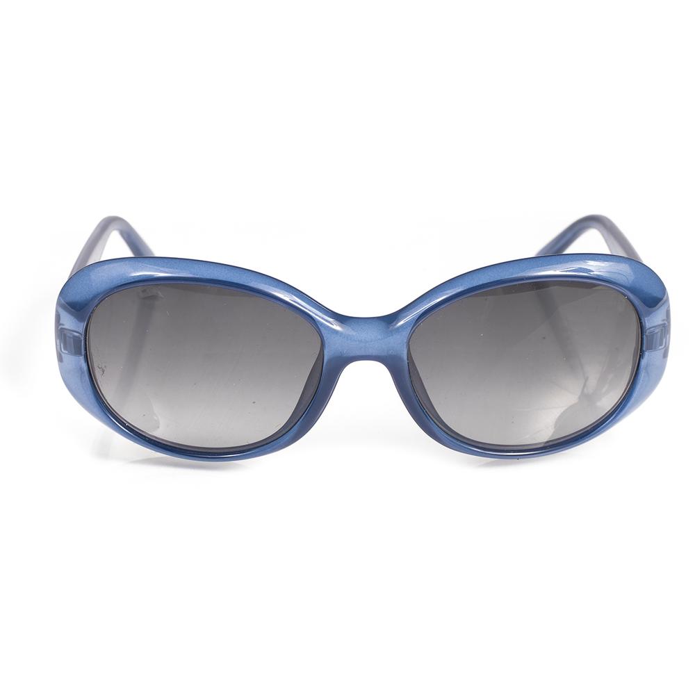  Fendi Blue Oval Frame Sunglasses