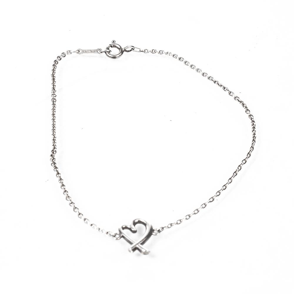  Tiffany & Co.925 Heart Bracelet