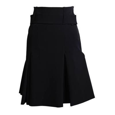 Prada Size 44 Belted Skirt