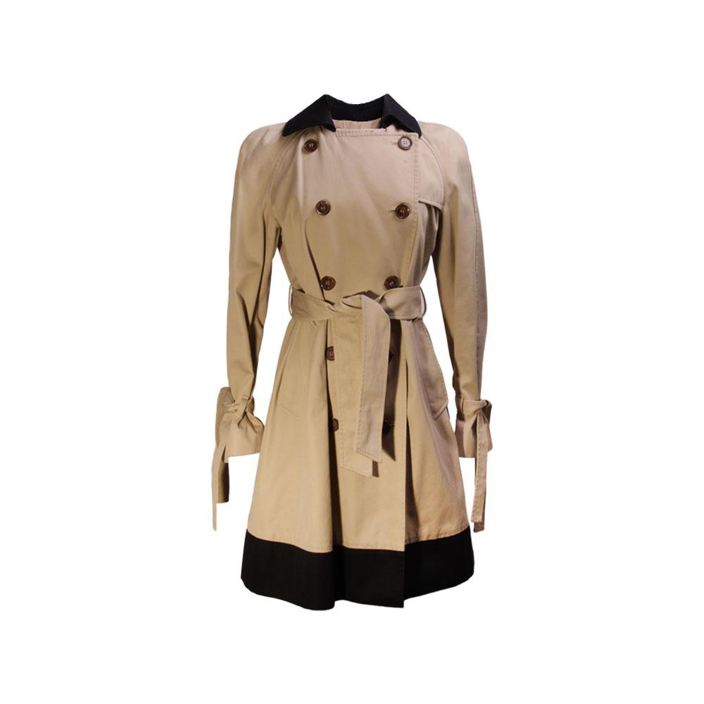  Red Valentino Size Small Tan Trench Coat