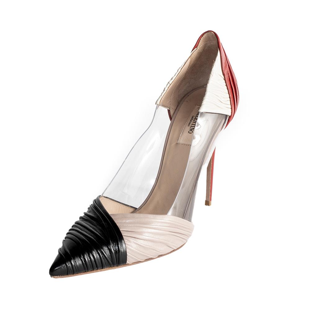  Valentino Size 41 Multi- Color Pump High Heels