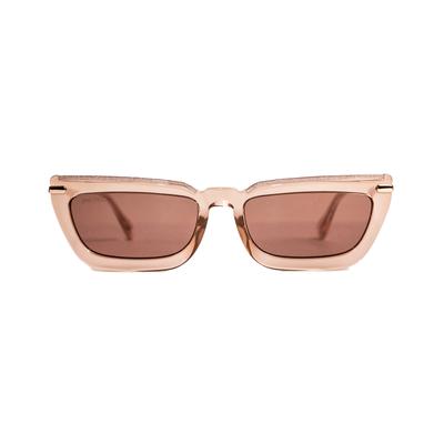 Jimmy Choo Pink & Rose Gold Sunglasses