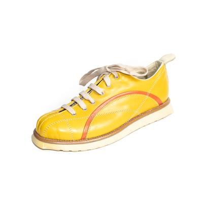 Dooney + Bourke Size 38 Yellow Leather Sneakers 