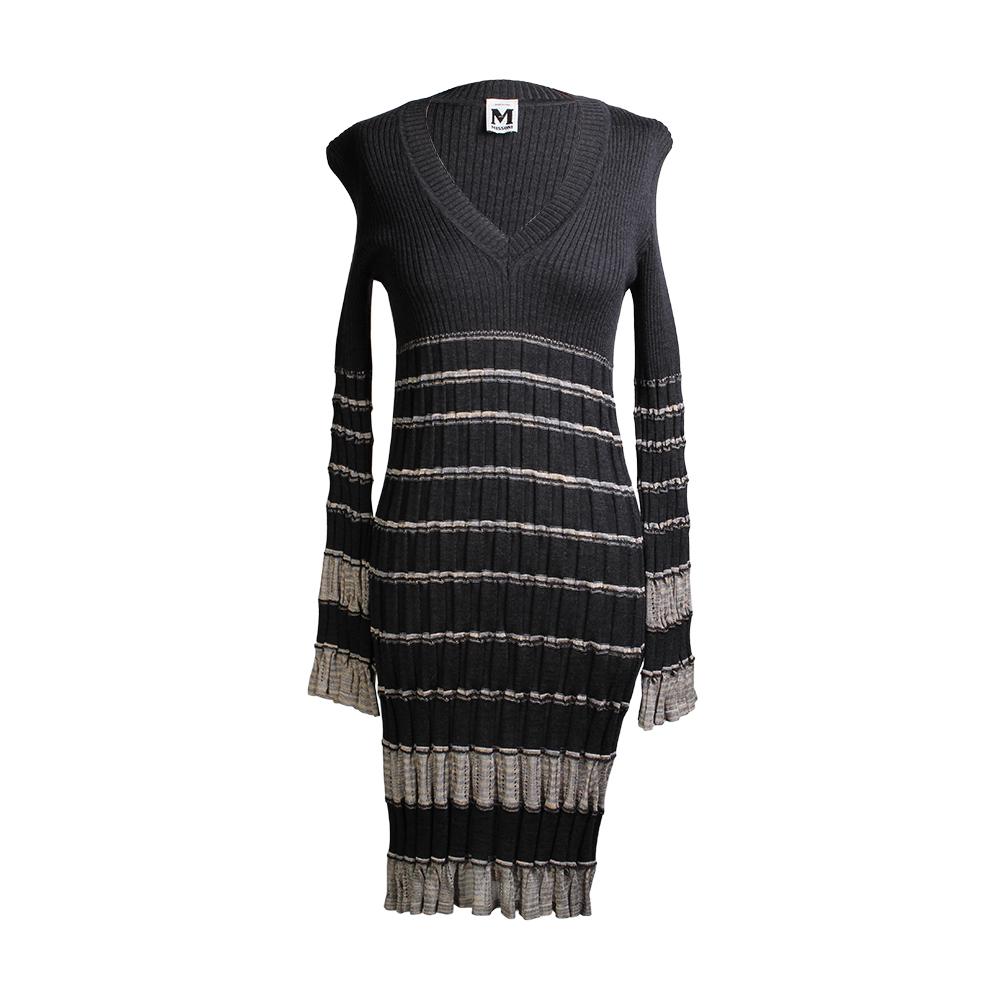 Missoni M Size Small Striped Knit Dress