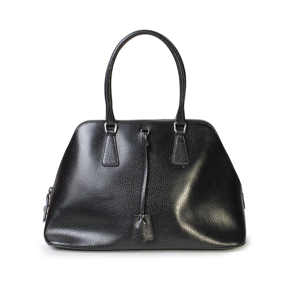  Prada Black Leather Handbag