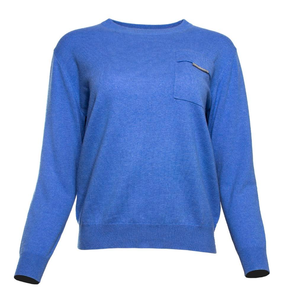  Brunello Cucinelli Size Xs Blue Cashmere Sweater