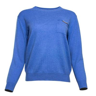 Brunello Cucinelli Size XS Blue Cashmere Sweater